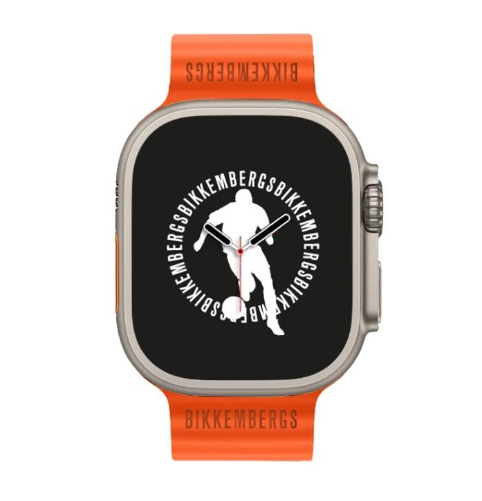 SMART WATCH BIKKEMBERGS BIG SIZE ORANGE - BIKKEMBERGS