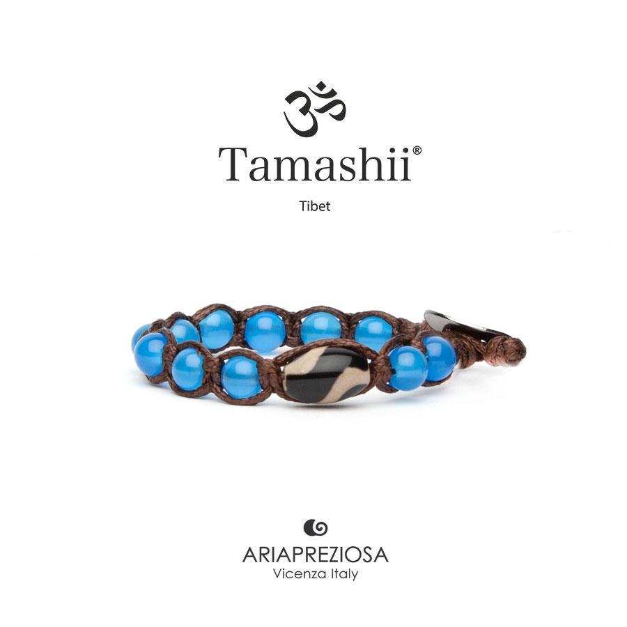 BRACCIALE TAMASHII HAPPYNESS AGATA BLU - TAMASHII