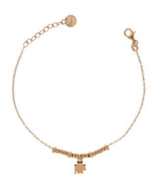 BRACCIALE RUE DES MILLE MICRO ANELLI E QUADRIFOLGIO - RUE DES MILLE