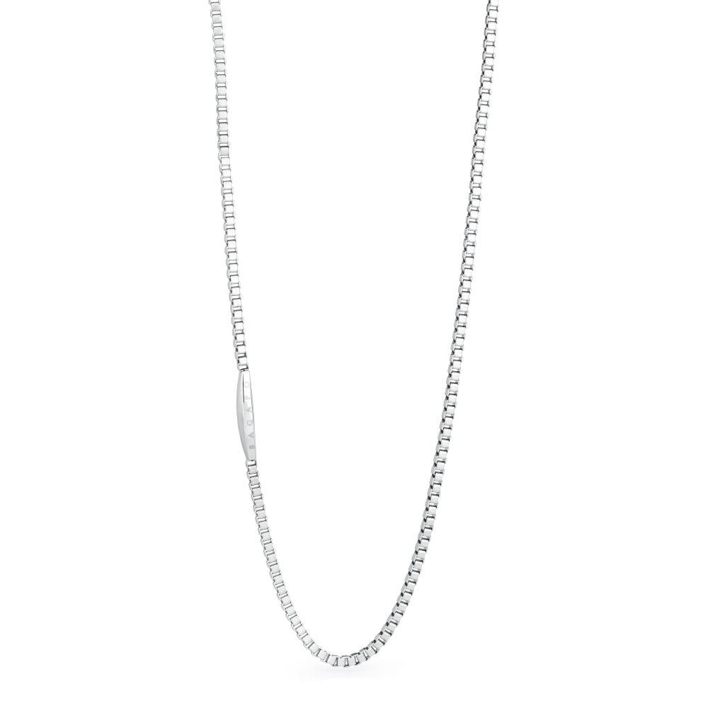 COLLANA BRIDGE IN ACCIAIO - S