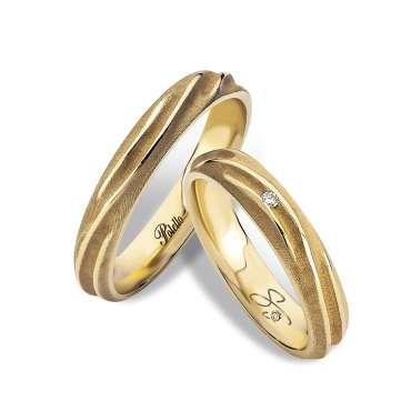 FEDE POLELLO IN ORO GIALLO E DIAMANTE - POLELLO