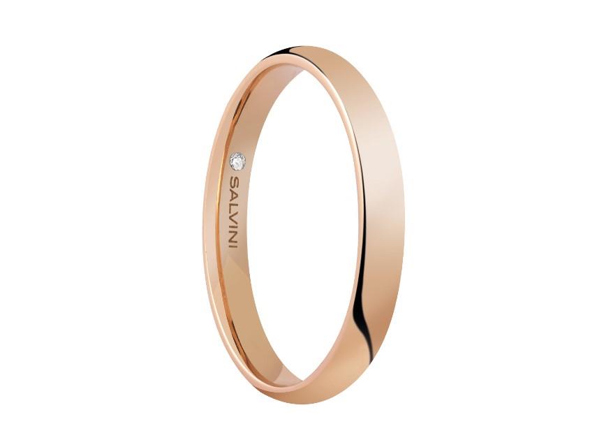 FEDE NUZIALE SPECIAL DAY ORO ROSA SALVINI MIS 12 - SALVINI