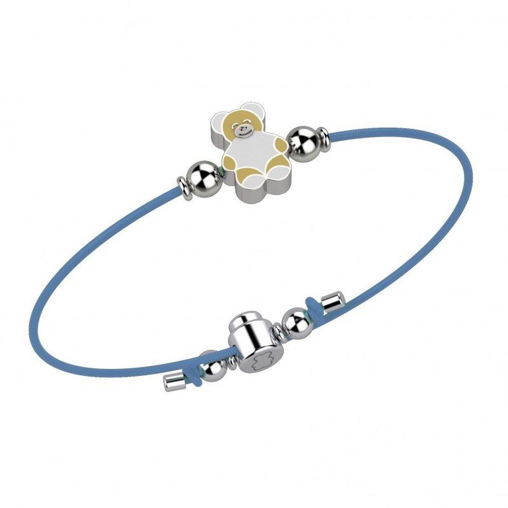 BRACCIALE LACCIO ORSO AZZURRO - NANAN