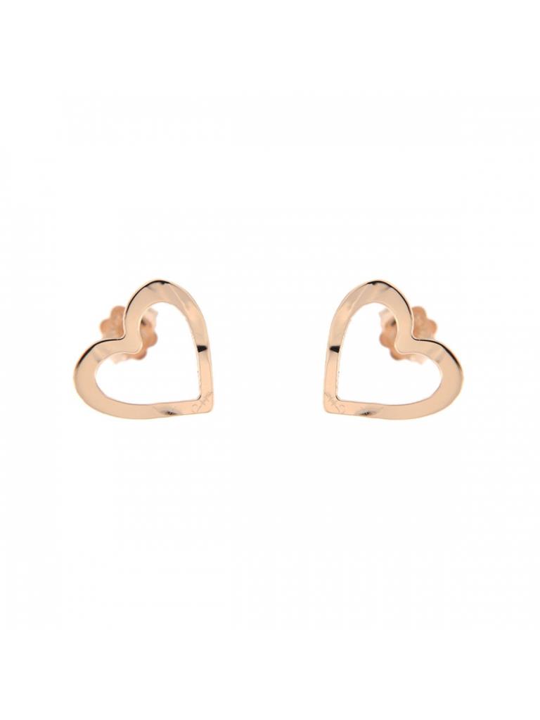 ORECCHINI A LOBO MICROTRAFORATI A CUORE - RUE DES MILLE