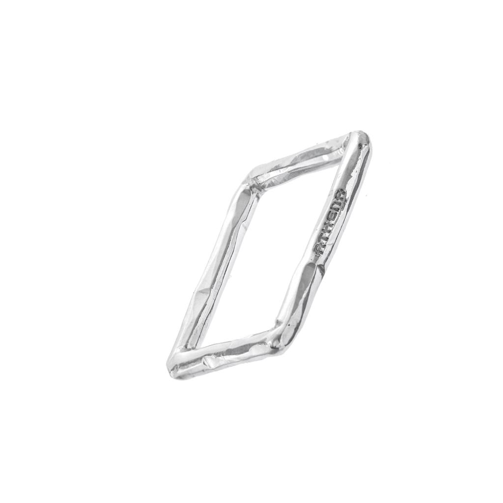 Q BE &ndash; ANELLO IN ARGENTO NATURALE - ATHENA 