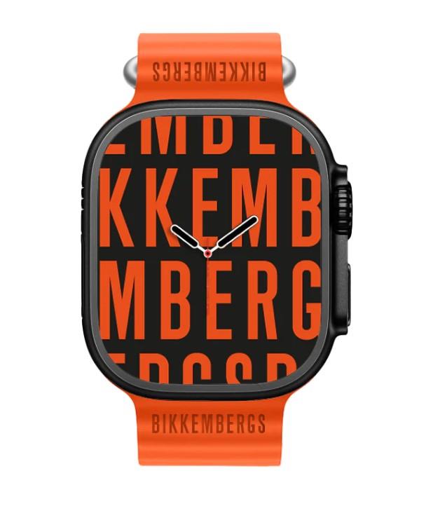 SMART WATCH BIKKEMBERGS BIG SIZE ORANGE - BIKKEMBERGS