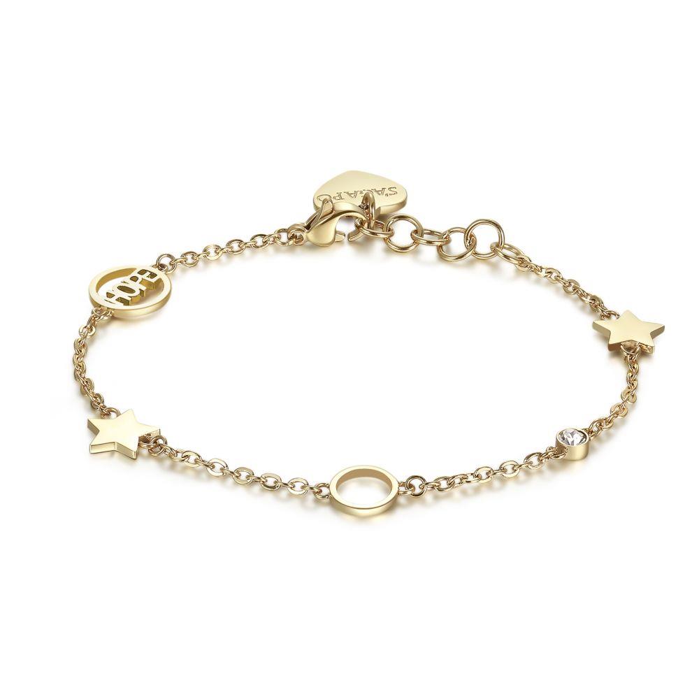BRACCIALE STELLINE HOPE DORATO - S