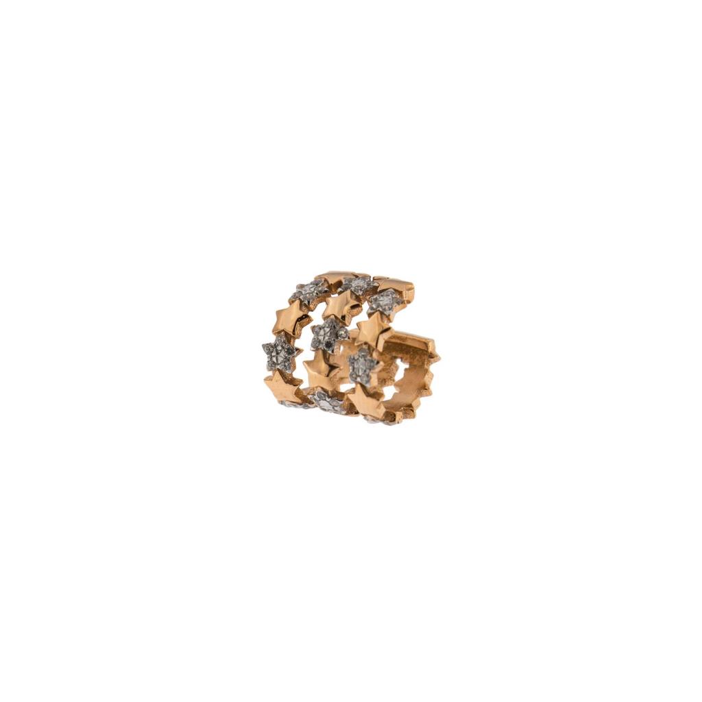 EARCUFF 3 FILI STELLE ALTERNATE - RUE DES MILLE