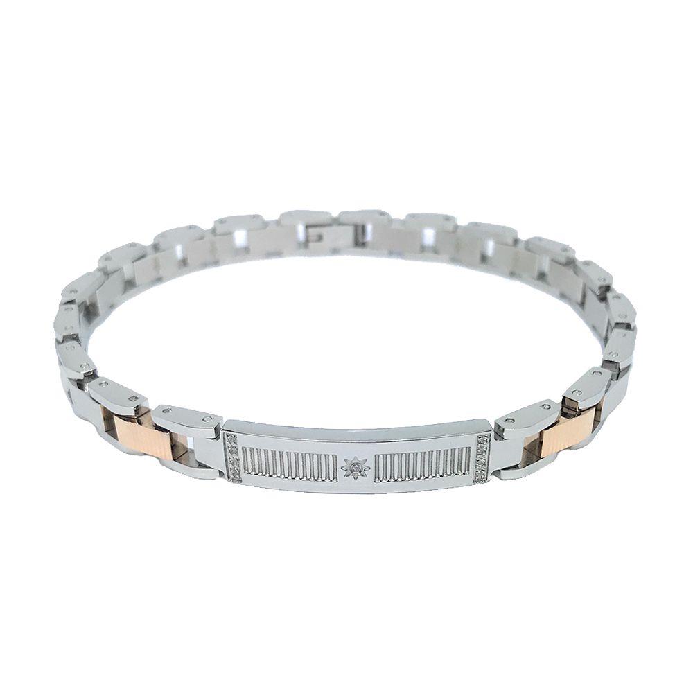 BRACCIALE ZANCAN IN ACCIAIO 316-L IPOALLERGENICO  - ZANCAN