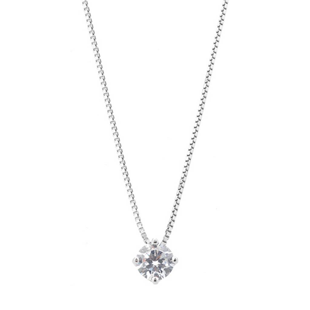 COLLANA PUNTO LUCE IN ARGENTO - CHI MI AMA