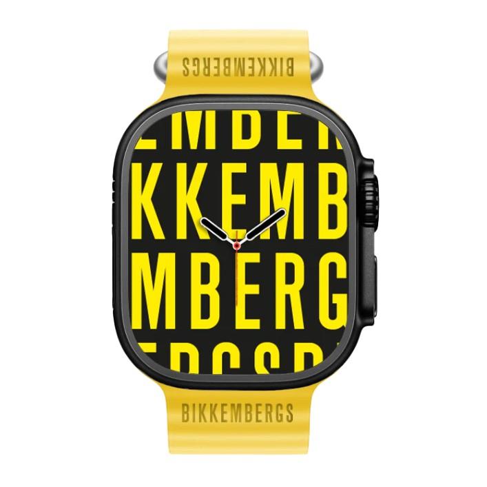 SMART WATCH BIKKEMBERGS BIG SIZE YELLOW - BIKKEMBERGS