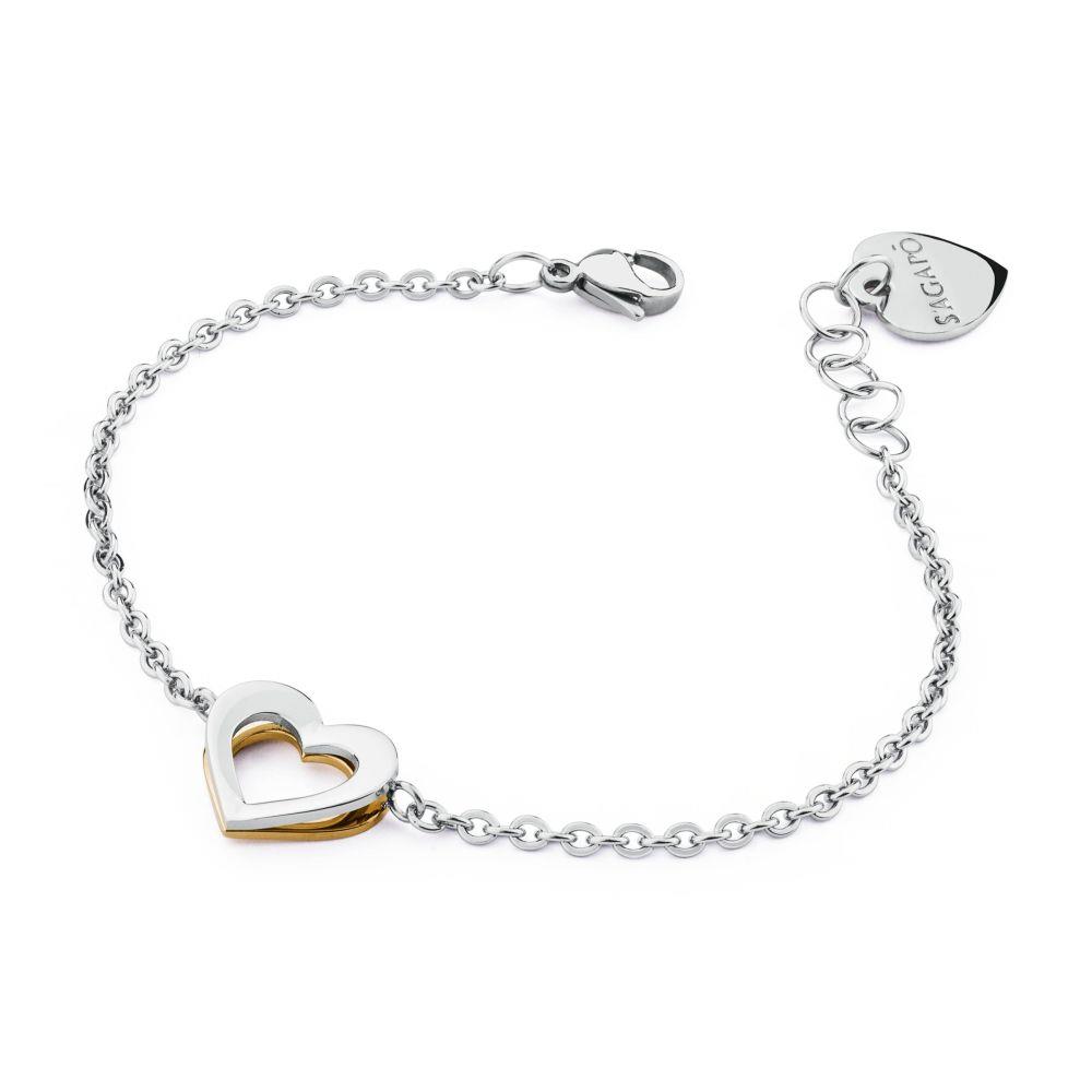 BRACCIALE BUTTERFLY CUORE GOLD - S