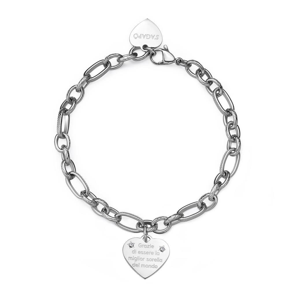 BRACCIALE BE MY FAMILY S'AGAP&Ograve; - S