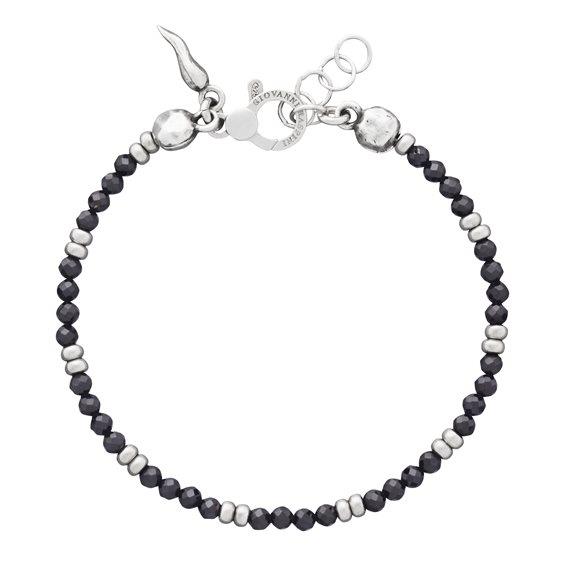 BRACCIALE BEAT SPINELLO NERO CM 22 - GIOVANNI RASPINI