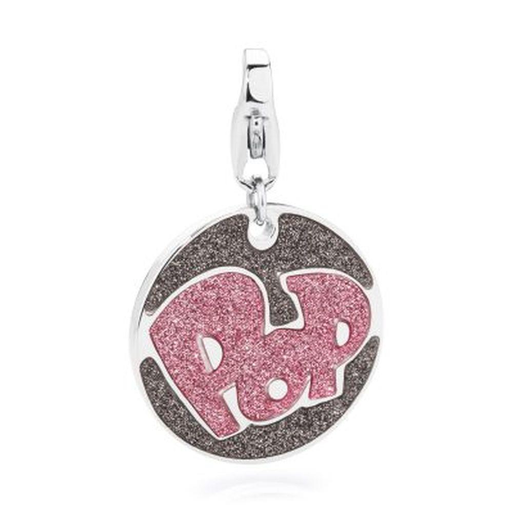 CHARM TARGHETTA POP GLITTER - S