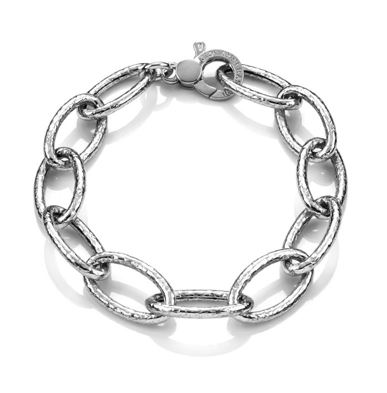 BRACCIALE MARTELLATO OVALE CM 23 - GIOVANNI RASPINI