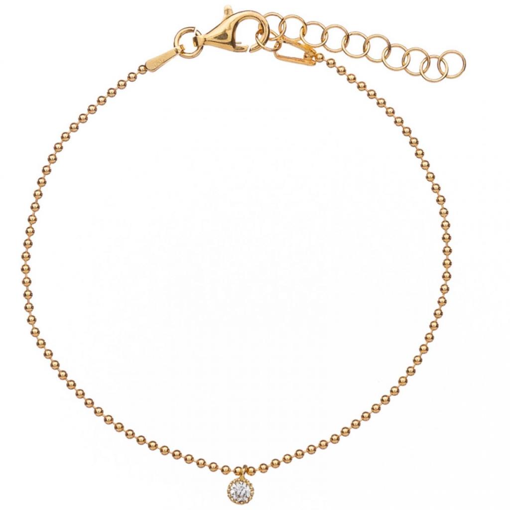 BRACCIALE PALLINATO ZIRCONE - ALISIA