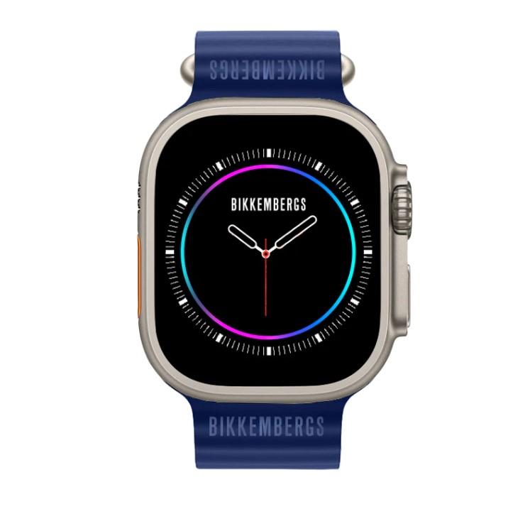 SMART WATCH BIKKEMBERGS BIG SIZE BLUE - BIKKEMBERGS