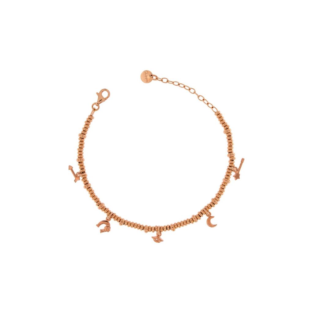 BRACCIALE MICRO ANELLI 5 SOGGETTI - RUE DES MILLE