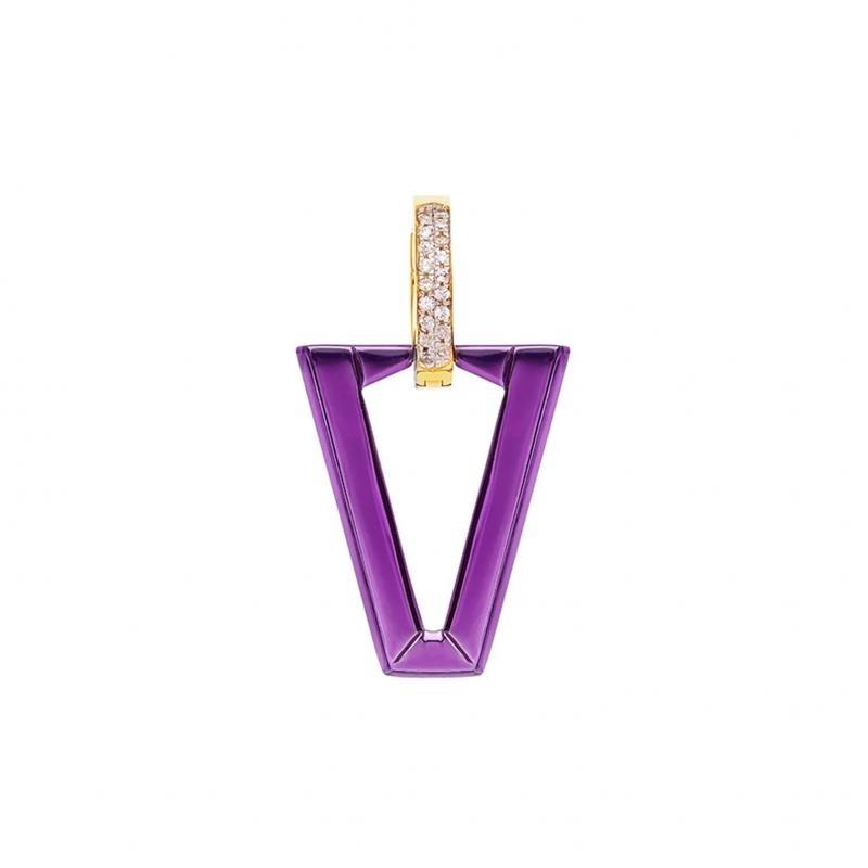 UALI METALLIC VIOLET VALENTINA FERRAGNI - VALENTINA FERRAGNI