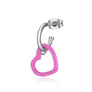 ORECCHINO SINGOLO VIBES S'AGAP&Ograve; FUCSIA - S