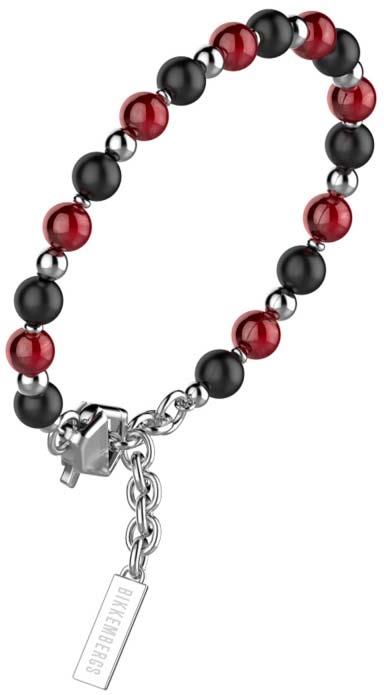 BRACCIALE UOMO BIKKEMBERGS CON PIETRE NATURALI - BIKKEMBERGS