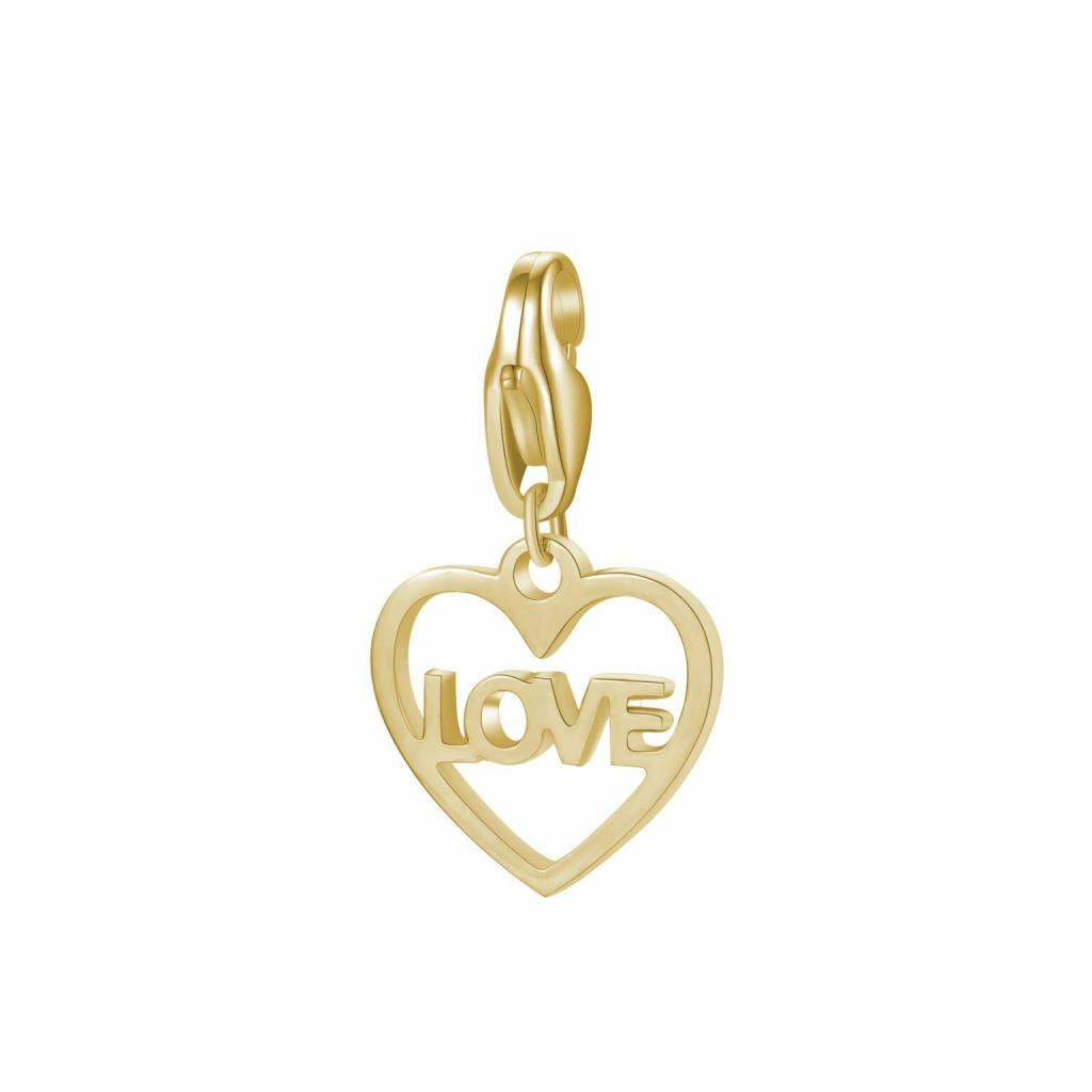 SAGAPO CIONDOLO CUORE DONNA COLORE GOLD LOVE - S