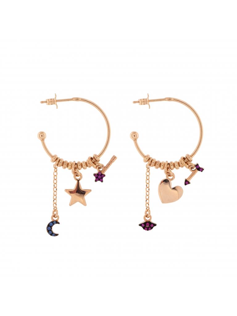 ORECCHINI TRIS CERCHIO - RUE DES MILLE