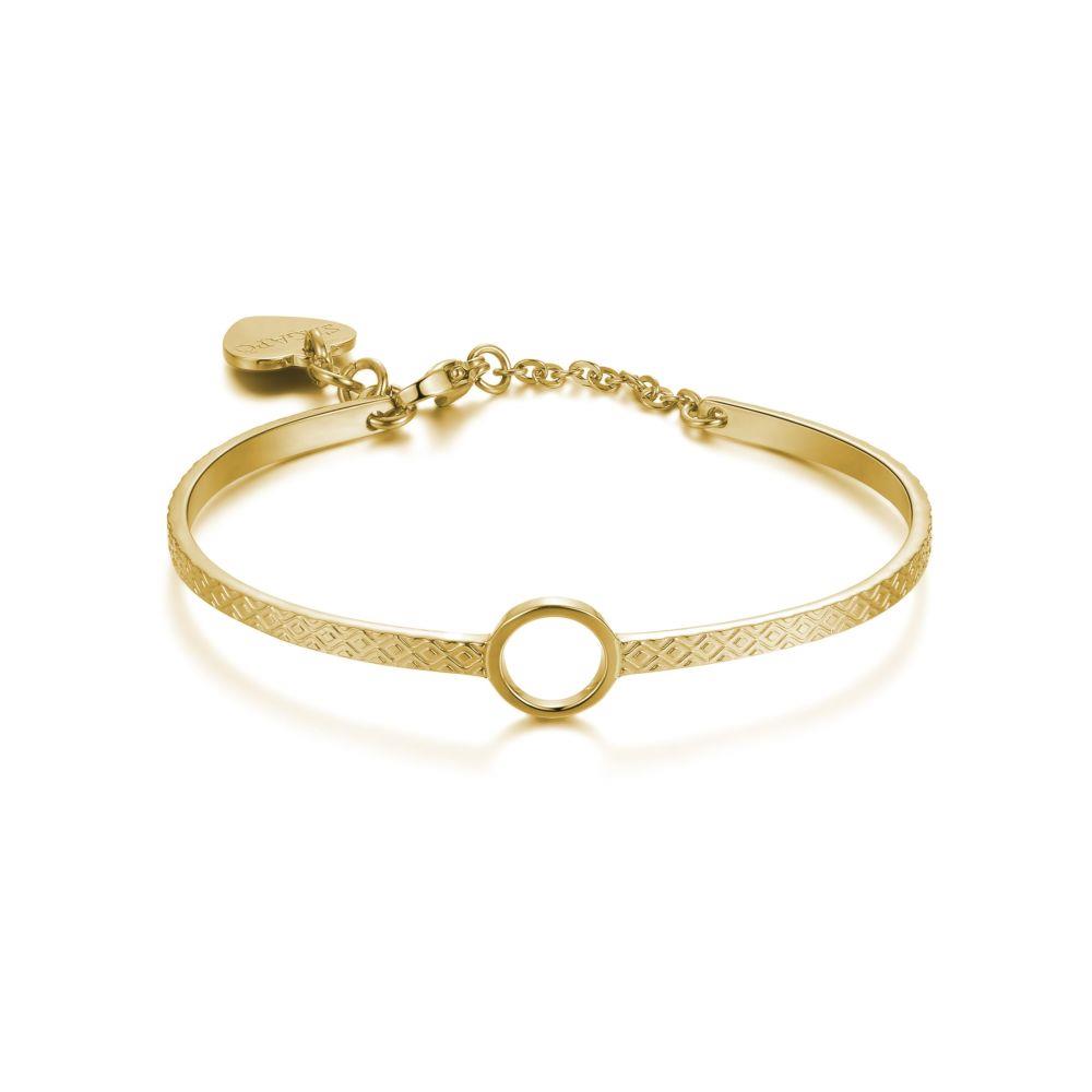 BRACCIALE HAPPY RIGIDO GOLD - S