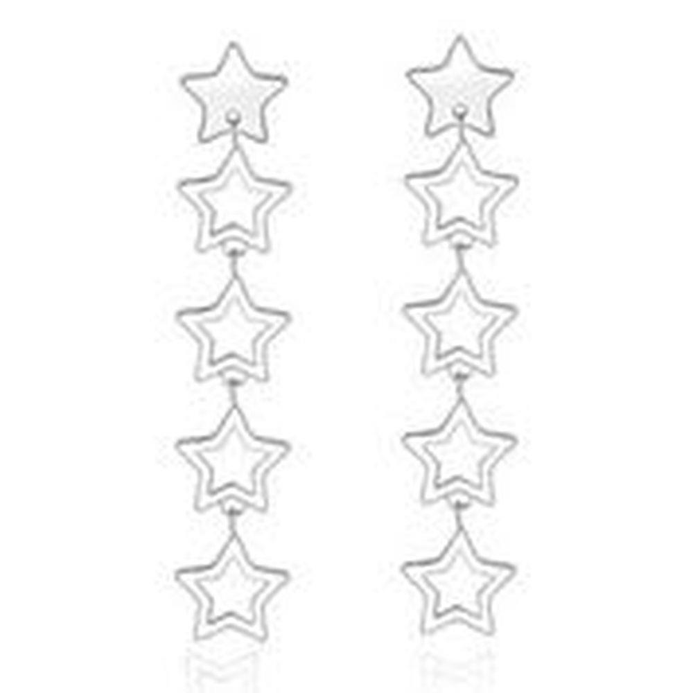 ORECCHINI PENDENTI STELLINE - S