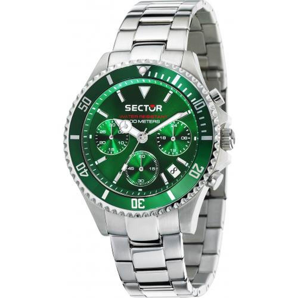 SECTOR 230 CHR GREEN DIAL BR SS - SECTOR