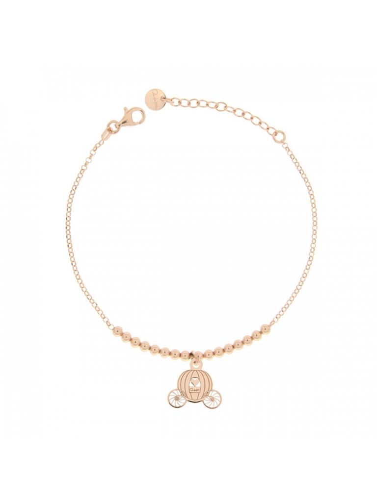 BRACCIALE CON CATENA E BOULE CON CARROZZA - RUE DES MILLE