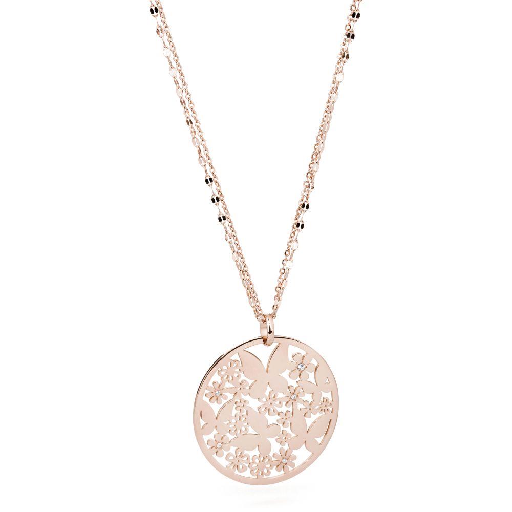 COLLANA FLOWER ROS&Egrave; - S