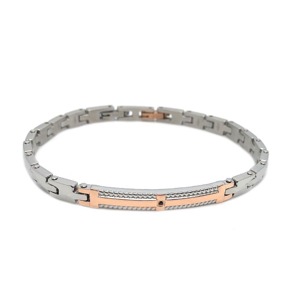 BRACCIALE ZANCAN IN ACCIAIO CON SPINELLO &ndash; HITECK - ZANCAN
