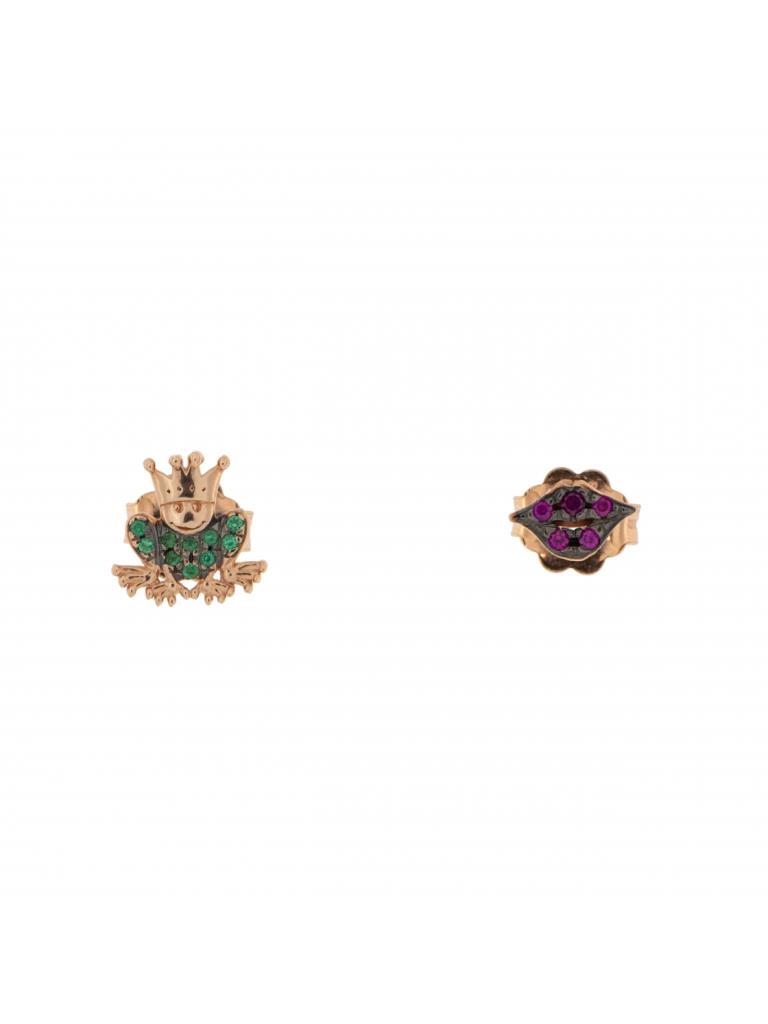 ORECCHINI LOBO STELLA E LUNA - RUE DES MILLE