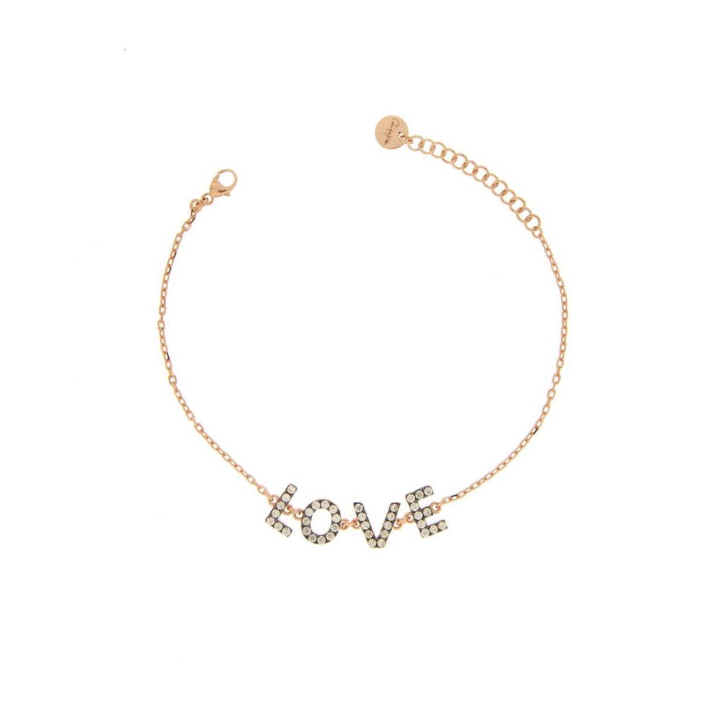 BRACCIALE PERSONALIZZATO CON ZIRCONI - DA 4 A 5 LETTERE - RUE DES MILLE