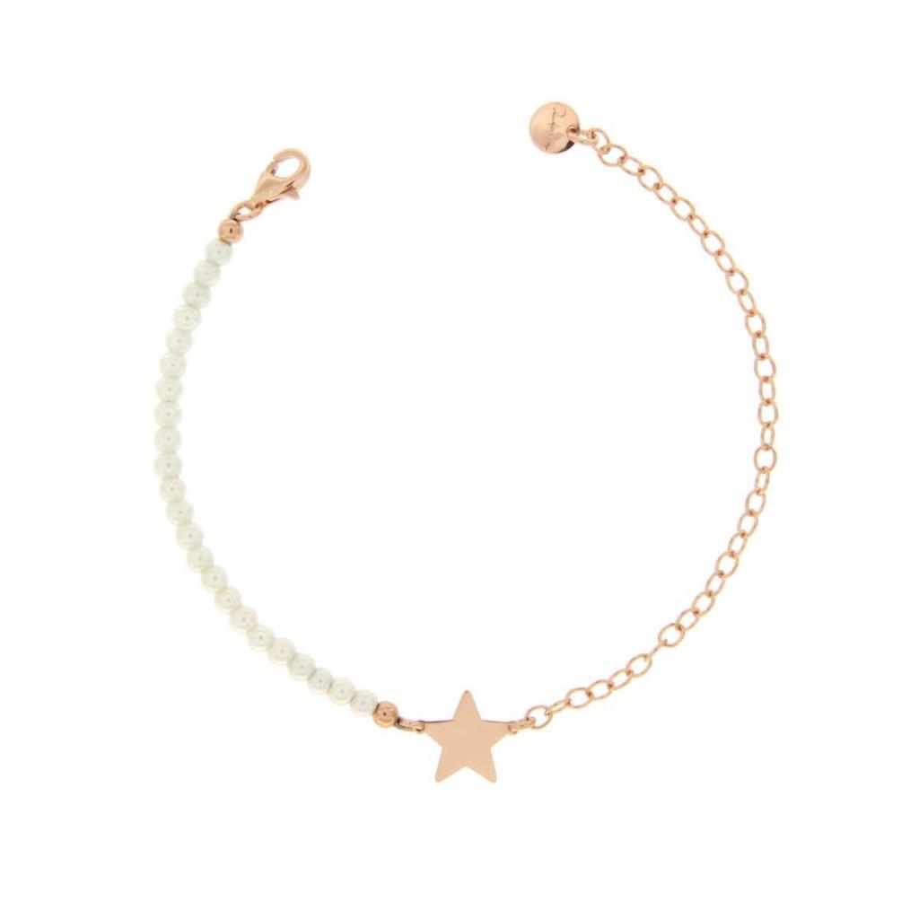 BRACCIALE CATENELLA E PERLE STELLA - RUE DES MILLE