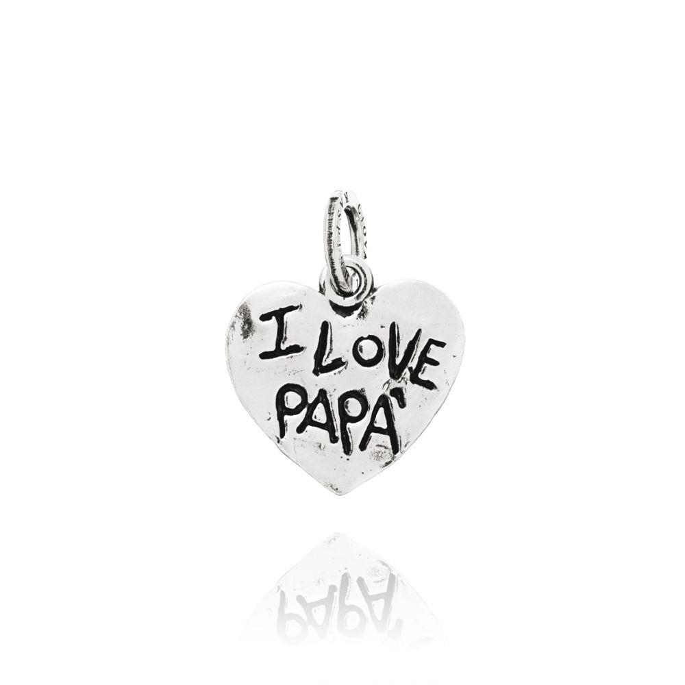 CHARM CUORE "I LOVE PAPÀ" - GIOVANNI RASPINI