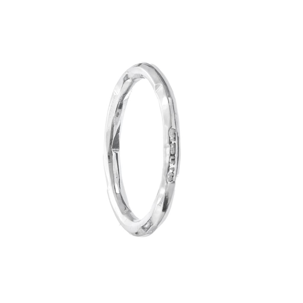 Q BE – ANELLO IN ARGENTO NATURALE - ATHENA 