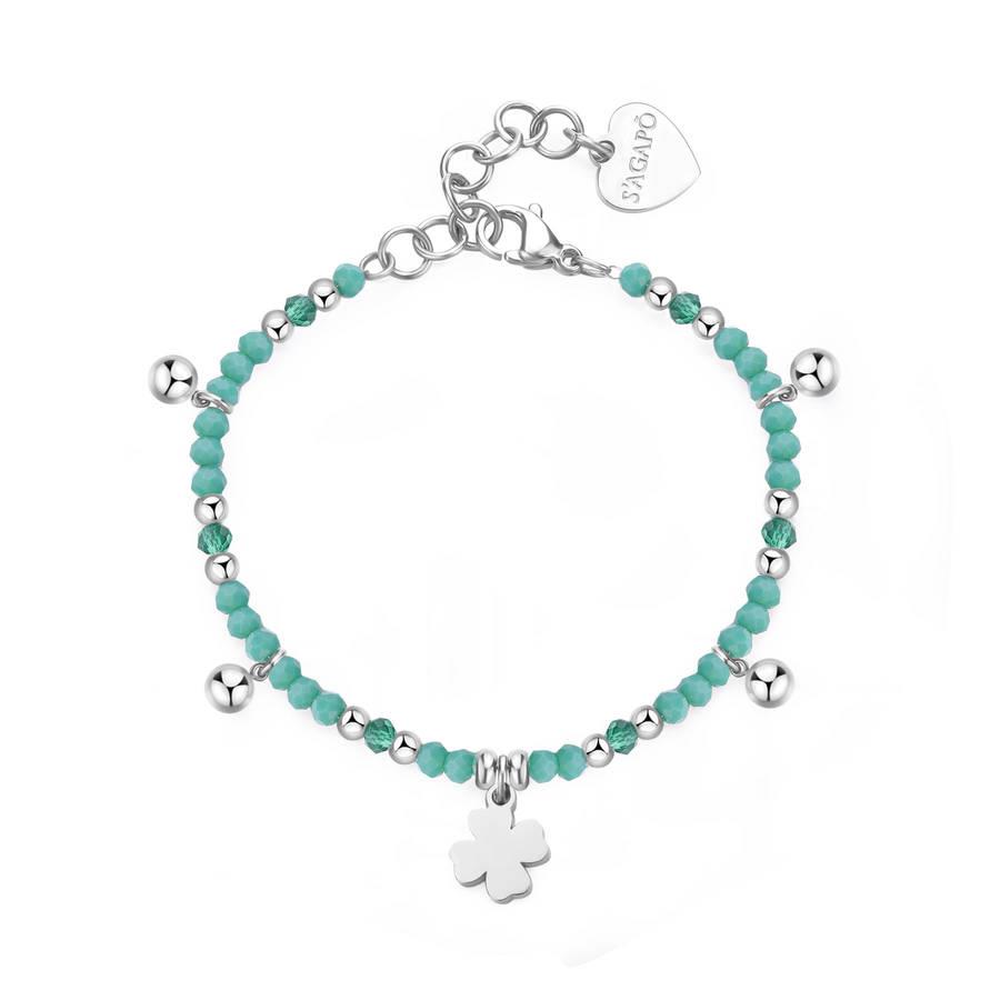 BRACCIALE GLINT  IN ACCIAIO S'AGAPO' - S