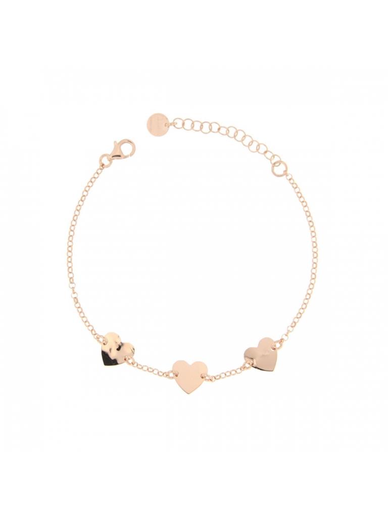 BRACCIALE CATENELLA 3 CUORI - RUE DES MILLE