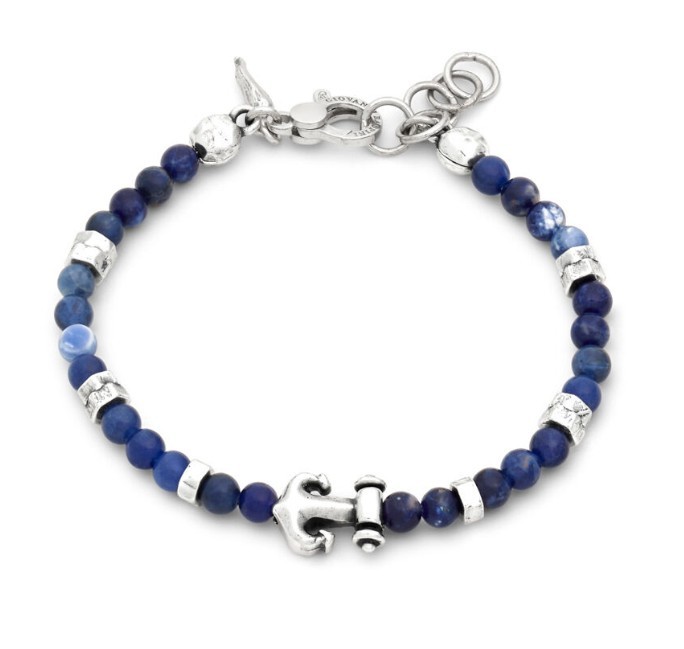 BRACCIALE ANCORA E SODALITE CM 22 - GIOVANNI RASPINI