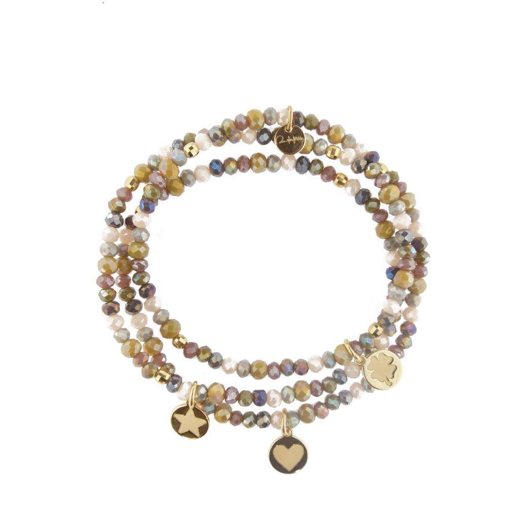 BRACCIALETTO/GIRCOLLO ELASTICO - GIPSY TIERRA MULTICOLOR RUE DES MILLE - RUE DES MILLE