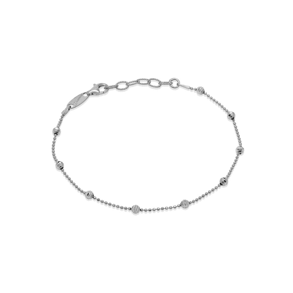 BRACCIALE SFERE DIAMANTATE DESMOS RODIATO - DESMOS