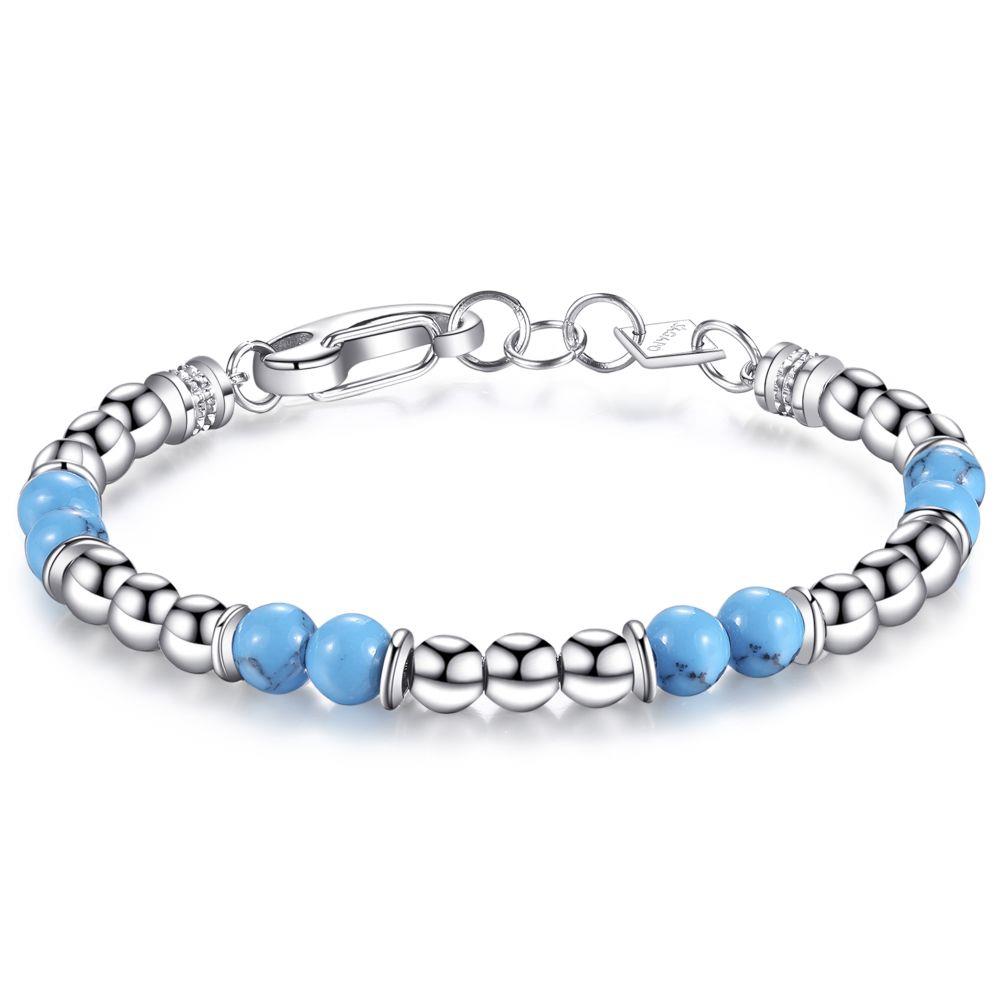 BRACCIALE PALLINE TURCHESE HOOK - S