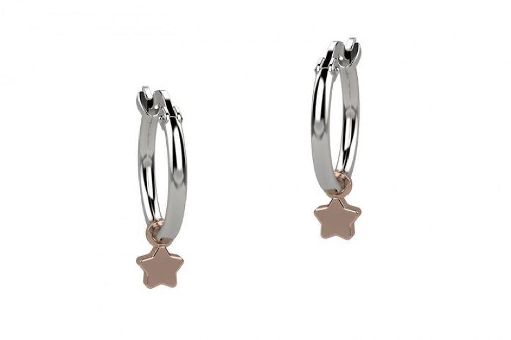 CERCHIETTI PENDENTI CON STELLA - NANAN