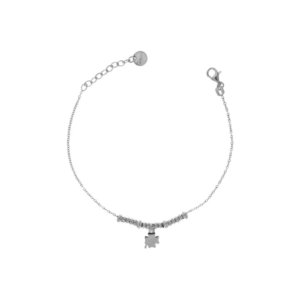 BRACCIALETTO MICRO ANELLI - QUADRIFOGLIO - RUE DES MILLE