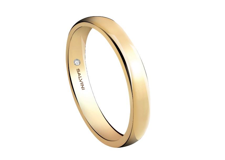 FEDE NUZIALE FOREVER SALVINI ORO GIALLO  MIS 12 - SALVINI