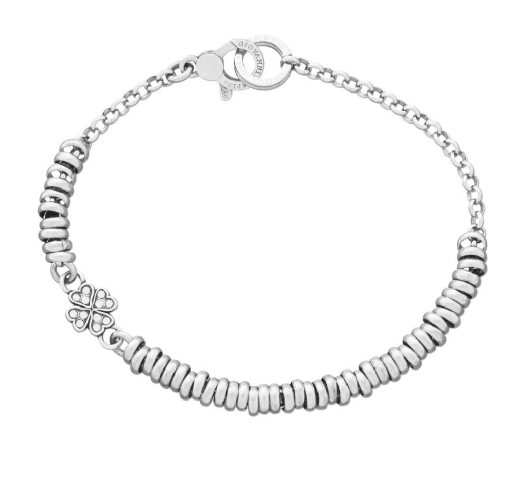 BRACCIALE BASE QUADRIFOGLIO CRYSTAL CM 20 - GIOVANNI RASPINI