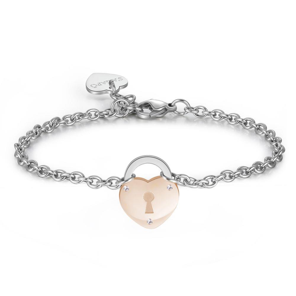 BRACCIALE CATENA CON MEDAGLIETTA FRASE MAMMA - S